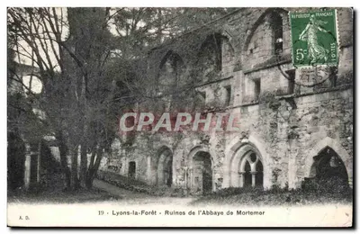 Lyons-la-Forêt - Ruínas da Abadia de Mortemer — A.D. n°19