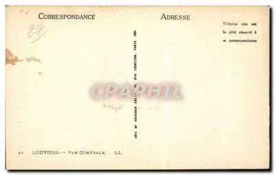 Louvières — Widok ogólny — LL — Rewers