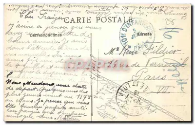 Dréux (Eure-et-Loir) — Wejście na Chemin de Ronde — E. P. n° 5402 — Rewers
