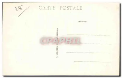 Pierre de Dreux — Czterejnastu potomka Louisa Wielkiego, króla Francji — F. Chapeau, Nantes, nr 510 — Rewers