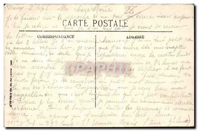 Dreux — La Sous-Préfecture — M. R. n° 42 — Achterkant