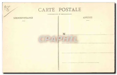 Dreux - Binnenkant van de Kapel van Sint-Louis — Cl. Foucault, uitgever, Dreux, n°40 — Achterkant
