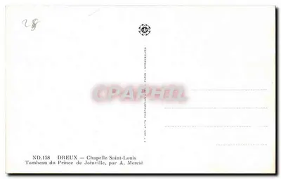 जॉइनविल के राजकुमार के समाधि — सेंट-लुई के चैपल — ए. मेर्सी — पीछे