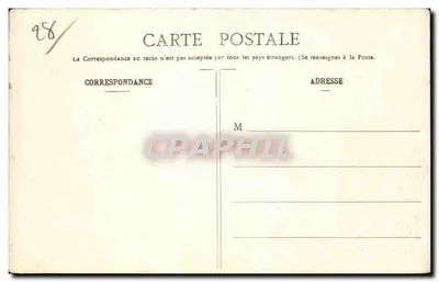 Dreux - Kasa Oszczędności — Ch. Foucault, wyd., Dreux, n°6 — Rewers
