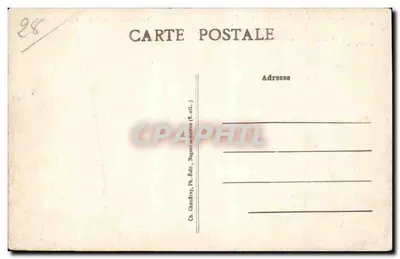 Villeben (E-et-L) — O Castelo — Ch. Chauffrey, Ph. Éditi. (E.-et-L.) — Verso