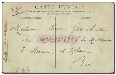 Około Chartres — Zamek Baronville — Collections ND. Fot. n°269 — Rewers