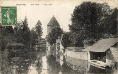 Bonneval — Les Fossés, Vieille Tour — Chevallier-Lesault, editor