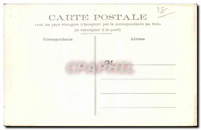 Zamek Montigny — Zamek Montigny — Wydawca: H. Lamesse, Châteauvin — Rewers