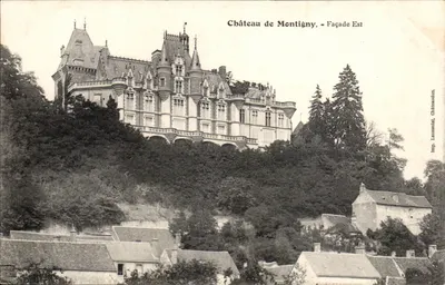 Castelo de Montigny - Fachaça Leste — Imp. Lausselat, Châteaudun
