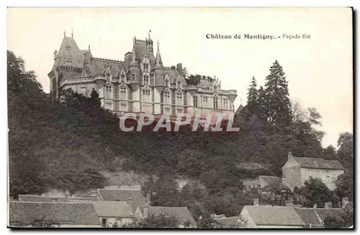 Castelo de Montigny — Fachada Leste — Castelo-Poste