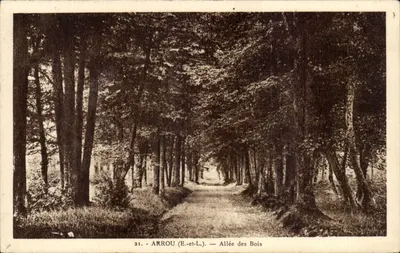 Arrou (E.-et-L.) — Avenida dos Bosques — Edição Gautier