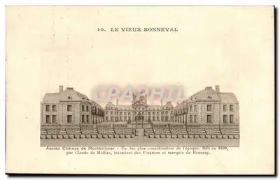Le Vieux Bonneval — Antigo Castelo de Montboissier — Editor Dousset-Maineau, n°40
