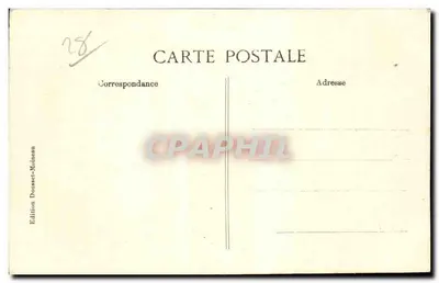 Le Vieux Bonneval — Antigo Castelo de Montboissier — Editor Dousset-Maineau, n°40 — Verso