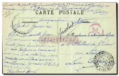 Nogent-le-Rotrou (E-et-L.) — The Statue of Rémy-Belleau, work of Camille Gaté — Publisher: Jules Renouit — Back