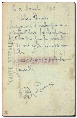 Blainville — Kanał Fabryki — E. Bastien, wyd. Lunéville — Rewers