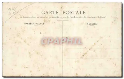 Castelo de Maillebois (Eure-et-Loir) — Côrée da Rio — Coleção A. Barrier, Verneuil (Eure) - Reprod. int. — Verso