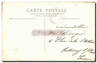 Orléans — Estátua equestre de Joana d'Arc, por Foyatier — Verso