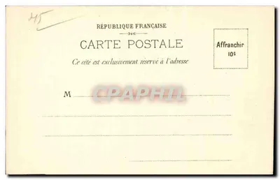 Orléans, a estátua de Joana d'Arc — editada por J. Klotz, n° 53 — Verso