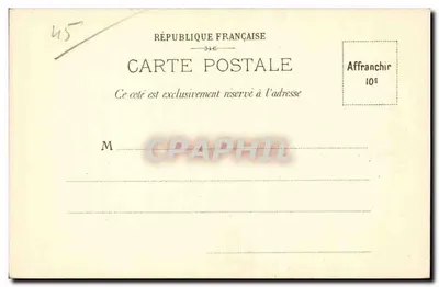 Orléans — Hotel de Ville — editore non visibile — Verso