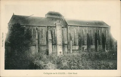 Catedral de São GILLES — Lado Norte — Foto Ed. Palisson