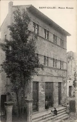 Saint-Gilles - Casa Romana — Ed. L. Durand, Saint-Gilles