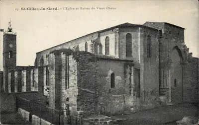 St-Gilles-du-Gard — A Igreja e Ruínas do Velho Cúrio — Danvall, n°25