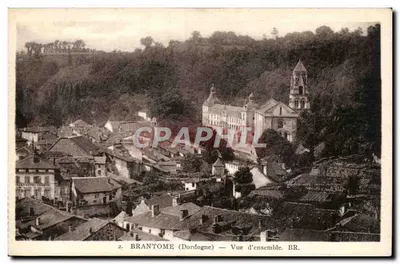 Brantôme (Dordogne) — Vista geral. BR.