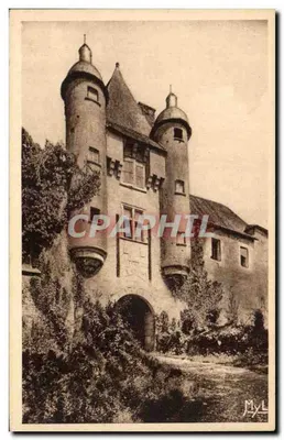 Excideuil (Dordogne) — Porta fortificada do castelo (século XVI) — Edição J. Mauch - Niouges