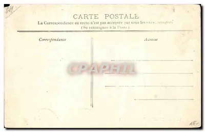 Castelo de Excideuil (Dordogne) — ruínas e torre — Lib. Fénélon-O Domège, Périgueux — Verso
