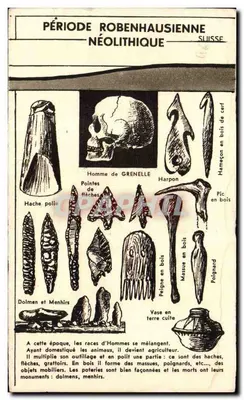 Les Eyzies — Vista General — Editor: C. P. A. P H I L — Reverso