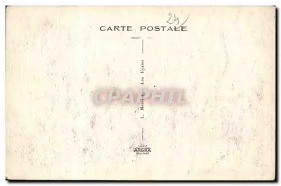 Les Eyzies (Dordogne) - Capitala Pré-Histórica — Les Grands Rochers — Verso