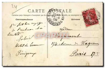 Périgueux — Ogólny widok Périgueux — wydawnictwo Fontencaen, n° 56 — Rewers