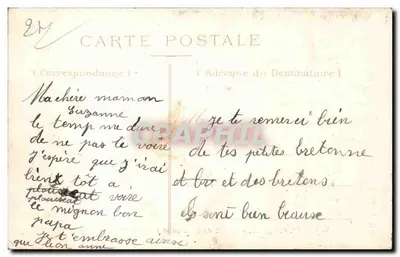 Périgueux — Statua Fenelona i Aleje Tourny — KD — Rewers
