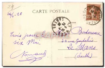 Périgueux — A Loge — Editor anônimo, n° 117 — Verso