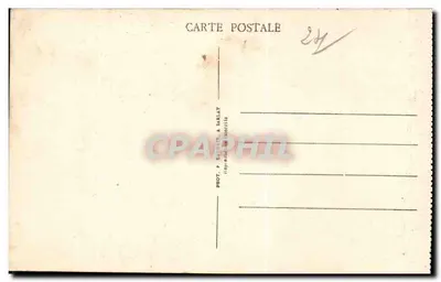 Sarlat — Hôtel de Maleville — P. D. S. La Dordogne Pittoresque — Verso