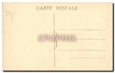 Domme - Antigo Hotel do Governador — A Dordogne Pittoresca — P.D.S. (editor) — Verso