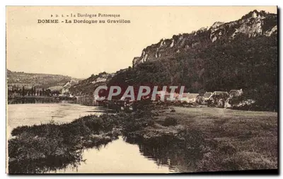 A Dordogne no Gravillon — DOMME — P.D.S. A Dordogne Pitoresca
