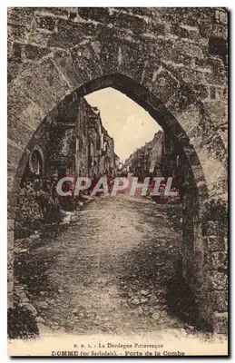 Domme (em Sarladais) — Porta da Combe — Fot. P. D. S.