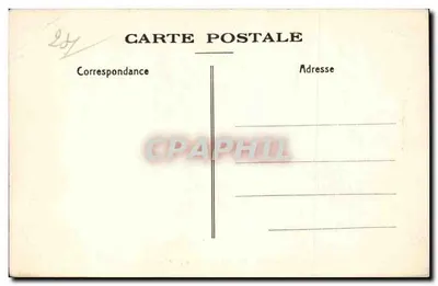 Zamek na Côte, w Bourdeilles (Dordogne) — widok zamku otoczonygo nagozdrzewniami — wydawca nieznany — Rewers