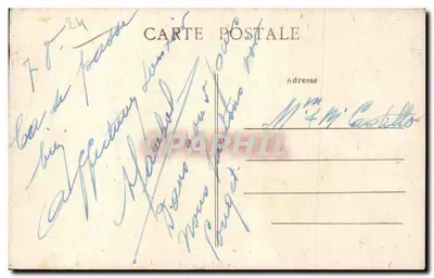 Thiviers Dordogne — Het huis van dokter Jules Theulier — anonieme uitgever, n° 10 — Achterkant