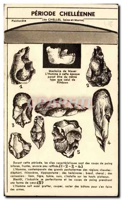 लौगेरी-बास्स — ग्रोट डू ग्रां-रोक के टेरस का दृश्य — चेलियन पीरियड (चेल्स, सीन-ए-मार्न) — पीछे
