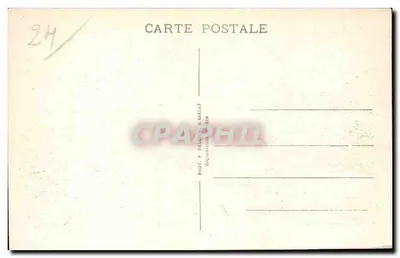 Castelo de Fayrao (em Sarladais) — A Dordogne Pictórica — P.D. S. — Verso