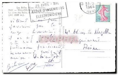 Villard-de-Lans — Trasa Bains, Alpy francuskie — Szkoła inżynierów — Rewers