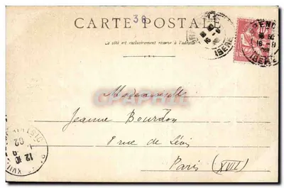 Villars-de-Laus — Ogólny widok — Grenoble i jego okolice — Rewers