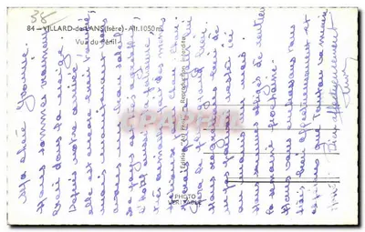 विलार्ड-देस-लांस (इज़ेर) — टेलीफेरिक का दृश्य — प्रकाशन 'आर्ट फोटो' — पीछे