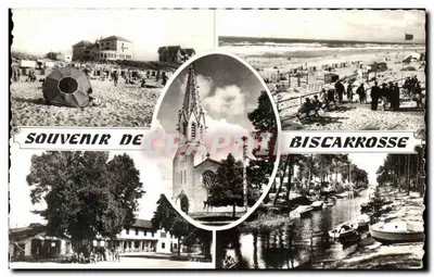 Biscarrosse — Lembrete de — editor L. Chatagneau