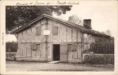 Berço de Saint-VINCENT-DE-PAUL — Casa Natale de Saint-Vincent-de-Paul — Foto Albert, Dax