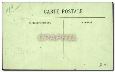 Bélois — O Castelo — O Museu. Lareira de Louis XII e de Anne de Bretagne — LL. — Verso