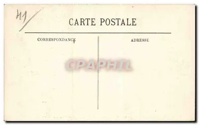 Blois — O Castelo — O Salão de Honra — O Medalhão da Lareira — LL. — n°76 — Verso