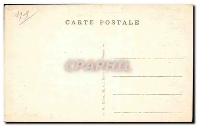 Blois (L. et-C.) — O Castelo - Encontro de Henrique III e do Duque de Guise — A.P. — The Castle - Encounter of King Henri III and Duke of Guise — Verso